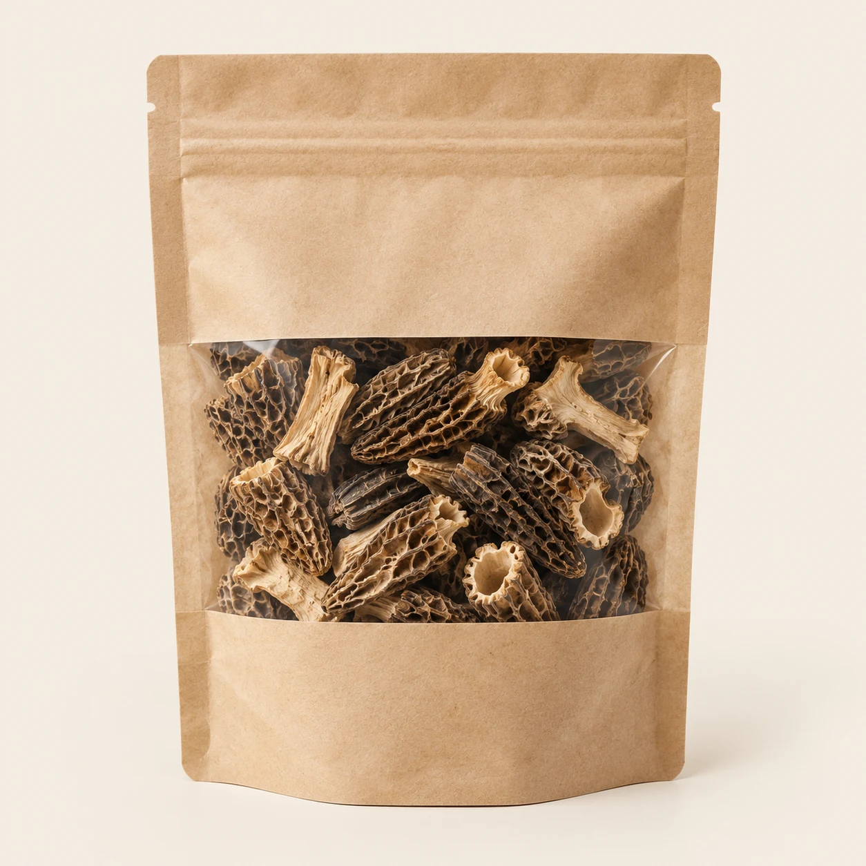 Dried morel pieces